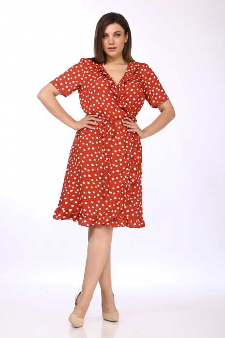 Платье Lady Secret 3698 красный размер 50-56 #2