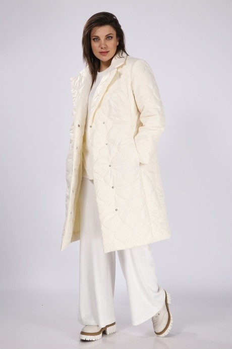 Пальто Lady Secret 5027 молочный размер 48-54 #1