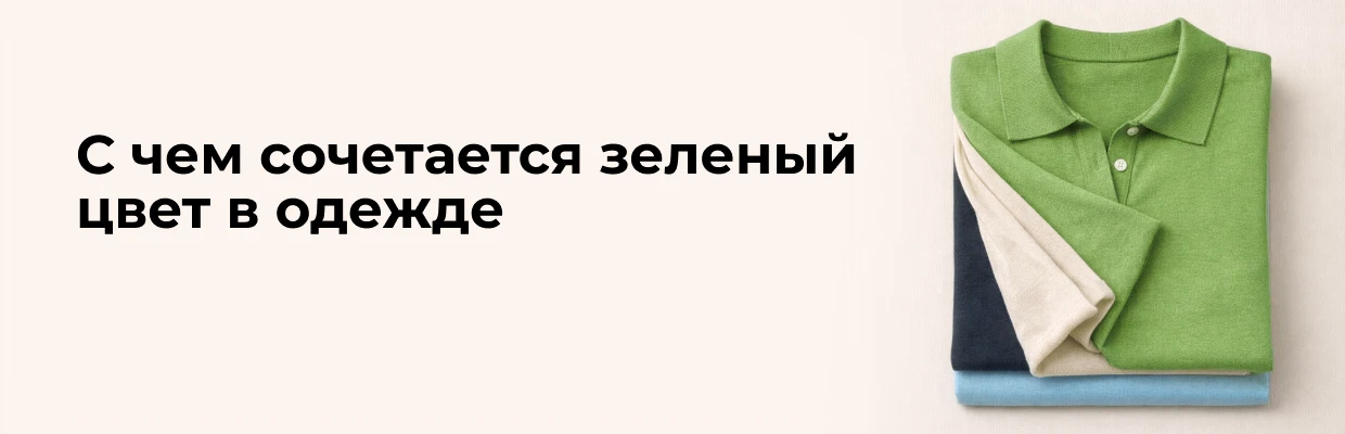 С чем сочетается зеленый цвет в одежде