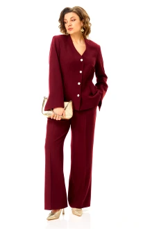 Брючный костюм Lady Secret 26254 двойка бордовый