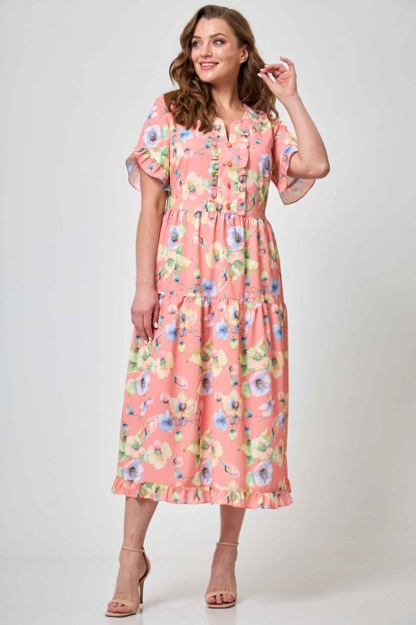 Платье Асолия 2478/15 персик размер 50-56 #1