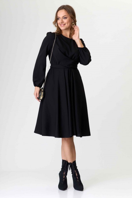 Платье Асолия 2612 черный размер 44-48 #3