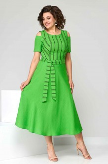 Платье Асолия 2625 зеленый #1