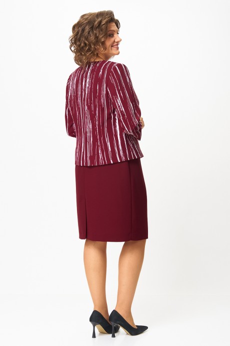 Костюм Zlata 4460 бордовый размер 50-56 #4
