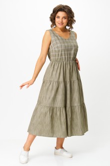 Платье Zlata 4454 оливковый