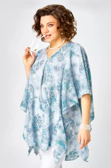 Блузка Zlata 4464 голубой