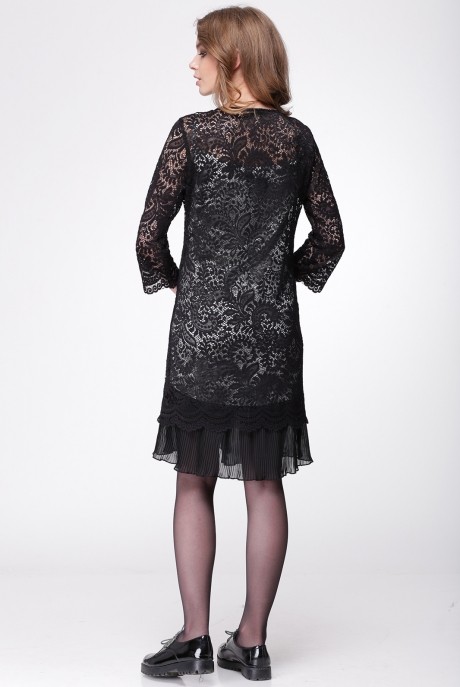 Вечернее платье Ладис Лайн 886 черный/серебро размер 44-50 #3