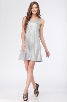 Платье Ладис Лайн 954 серебро #1