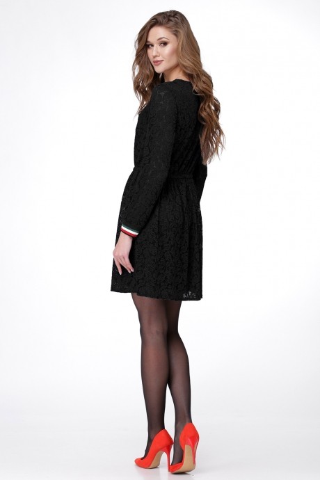 Вечернее платье Ладис Лайн 1015 черный размер 44-48 #2