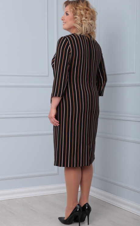 Платье Ладис Лайн 1107 черный размер 50-54 #3