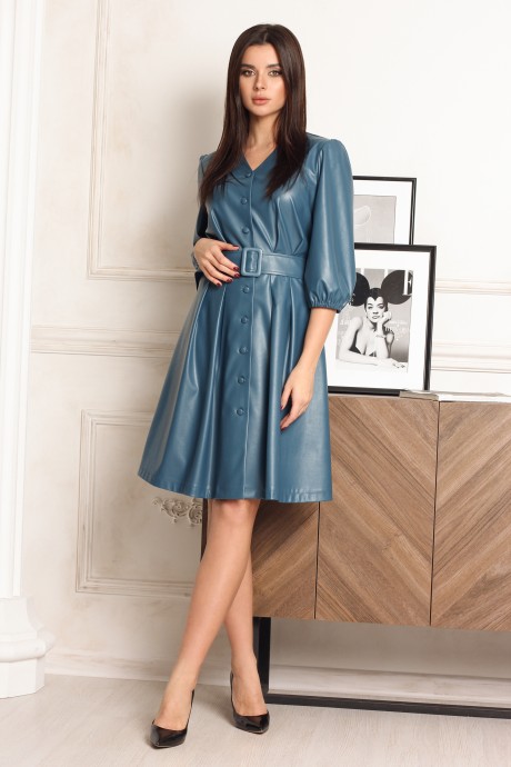 Вечернее платье Ладис Лайн 1320 синий размер 44-54 #1