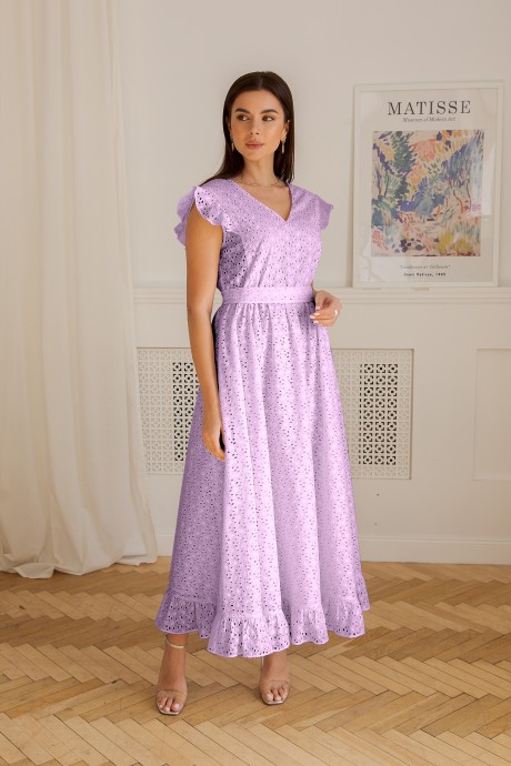 Платье Ладис Лайн 1353 лаванда размер 44-54 #2