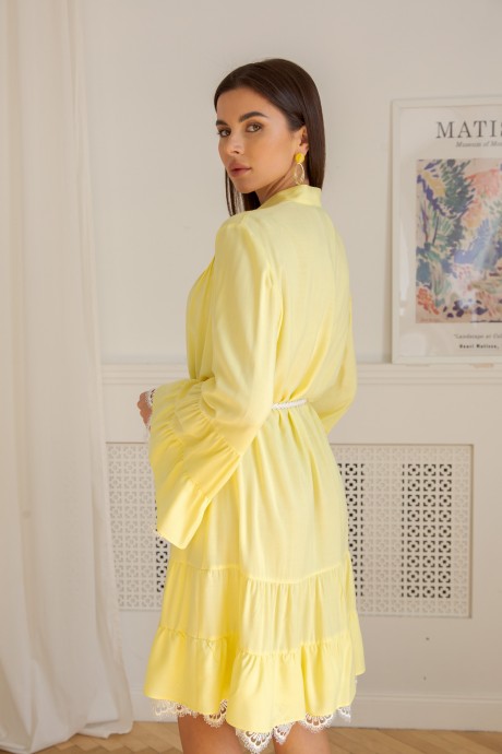 Платье Ладис Лайн 1346 жёлтый размер 44-54 #5