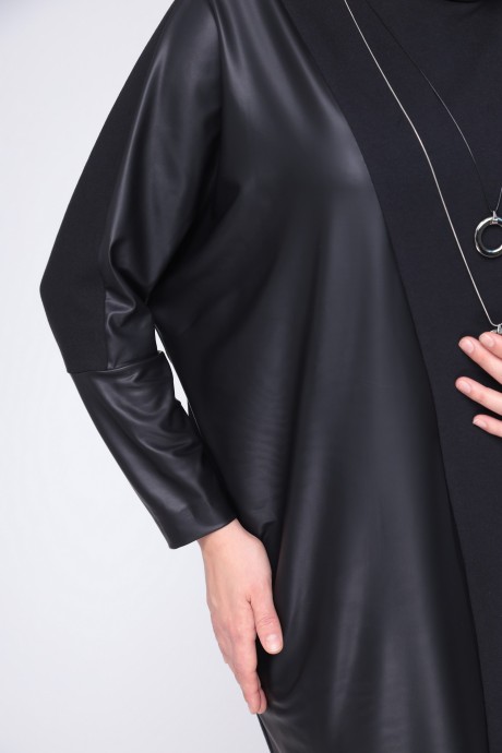 Платье Ладис Лайн 1422 черный размер 50-60 #4