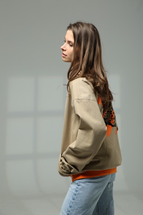 Куртка Ладис Лайн В125 песочный размер 44-50 #3