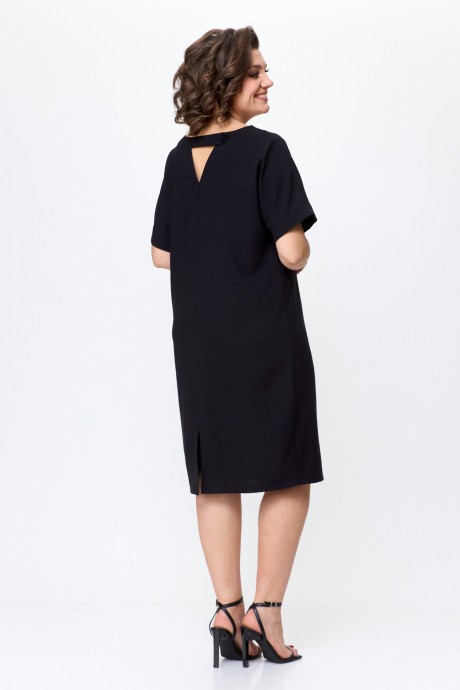 Платье Ладис Лайн 1495 натуральный, черный размер 50-60 #7