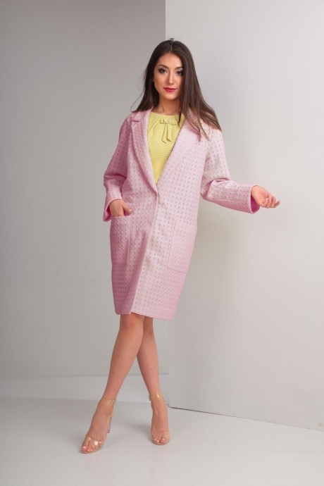Пальто TVIN 5268 лилово-розовый размер 46-50 #1