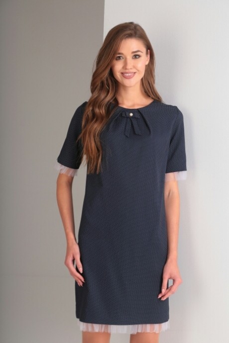 Вечернее платье TVIN 7425 синий размер 46-52 #2