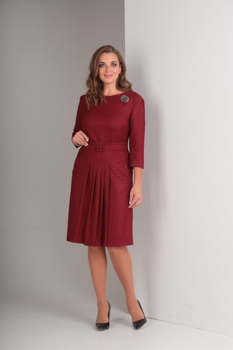 Платье TVIN 7436 красно-черный размер 48-52 #1