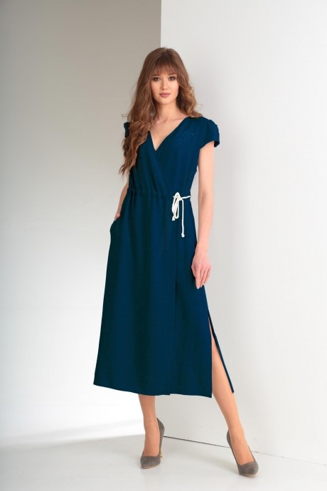 Платье TVIN 8034 синий размер 46-50 #1