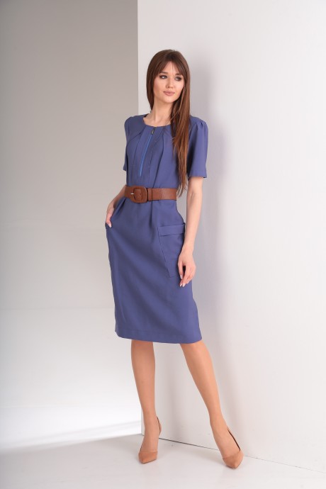 Платье TVIN 8048 синий размер 48-52 #2