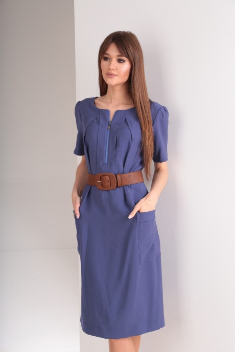 Платье TVIN 8048 синий размер 48-52 #3