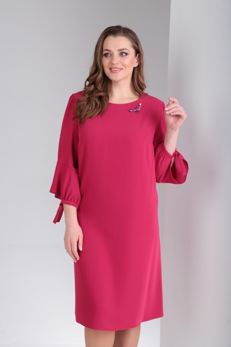 Вечернее платье TVIN Л012 малина размер 54-58 #3