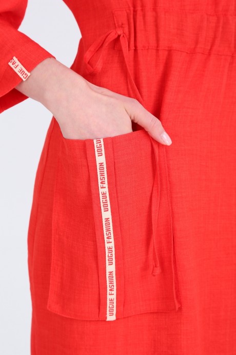 Платье TVIN 8130 красный размер 46-50 #6