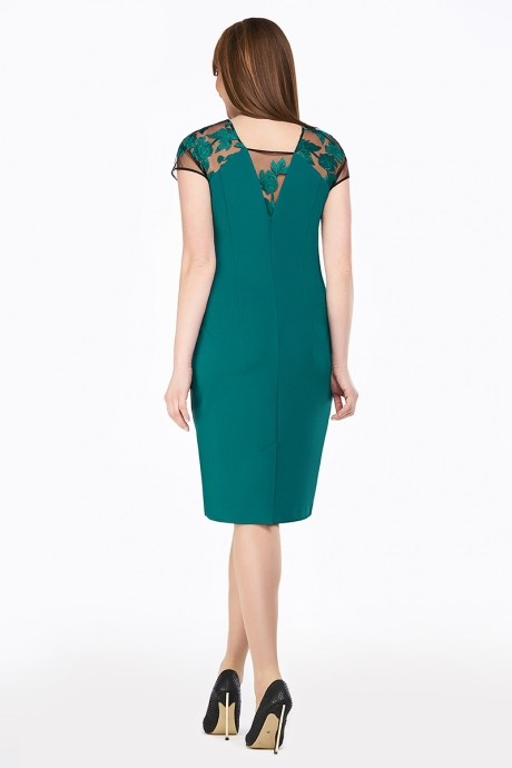 Вечернее платье DilanaVIP 1166 зелёный размер 48-52 #2