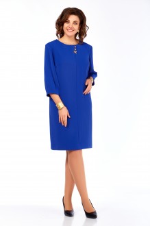 Вечернее платье Ольга Стиль С991 васильковый