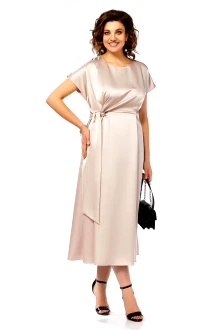 Вечернее платье Ольга Стиль С1008 бежевый