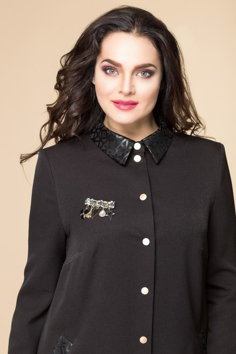 Платье Romanovich Style 1-1581 черный размер 50-54 #3