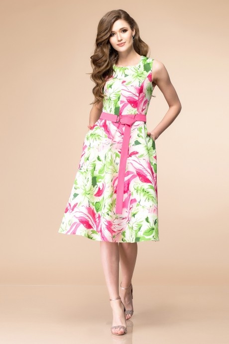 Платье Romanovich Style 1-1616 розовый размер 44-48 #1