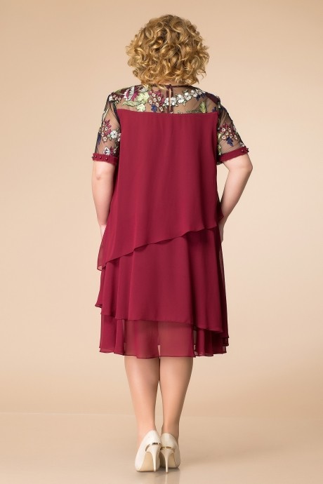 Вечернее платье Romanovich Style 1-1498 светло-бордовый размер 58-62 #2