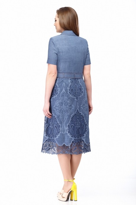 Платье Romanovich Style 1-1632 светло-синий размер 48-52 #2