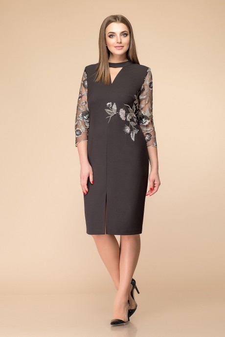 Вечернее платье Romanovich Style 1-1677 черный размер 50-54 #1