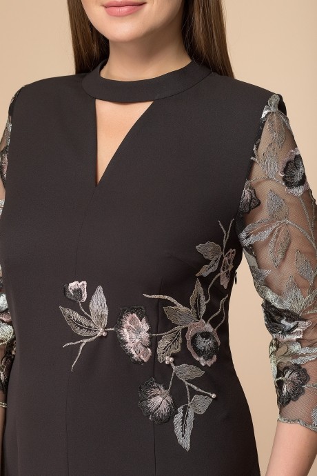 Вечернее платье Romanovich Style 1-1677 черный размер 50-54 #2