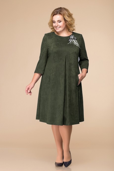 Платье Romanovich Style 1-1708 хаки размер 54-58 #1