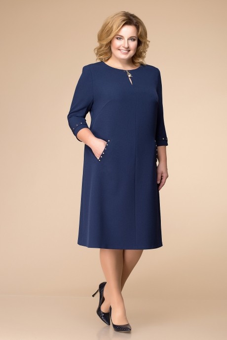 Платье Romanovich Style 1-1729 синий размер 52-68 #1