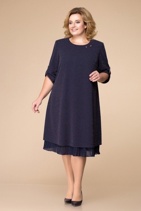 Вечернее платье Romanovich Style 1-1727 синий размер 60-64 #1