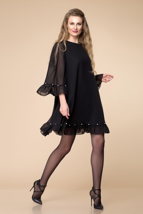 Вечернее платье Romanovich Style 1-1744 чёрный размер 46-50 #2