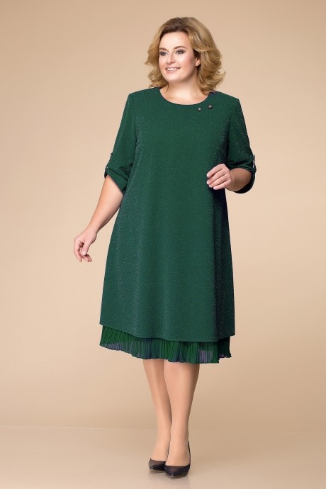 Вечернее платье Romanovich Style 1-1727 зелень размер 60-64 #1