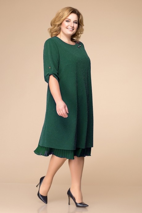 Вечернее платье Romanovich Style 1-1727 зелень размер 60-64 #2