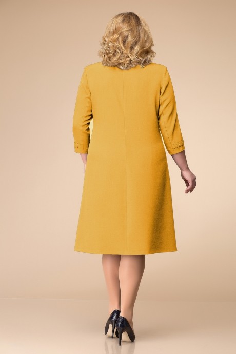 Платье Romanovich Style 1-1729 горчица размер 52-68 #2