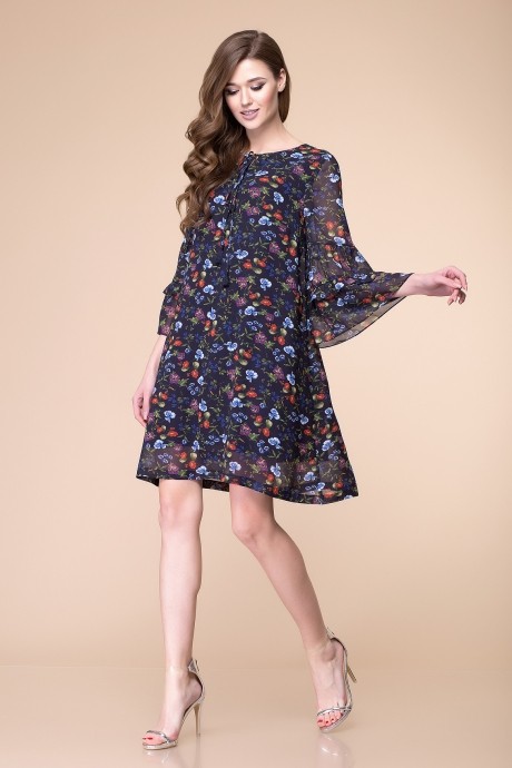 Платье Romanovich Style 1-1777 синий размер 46-50 #1