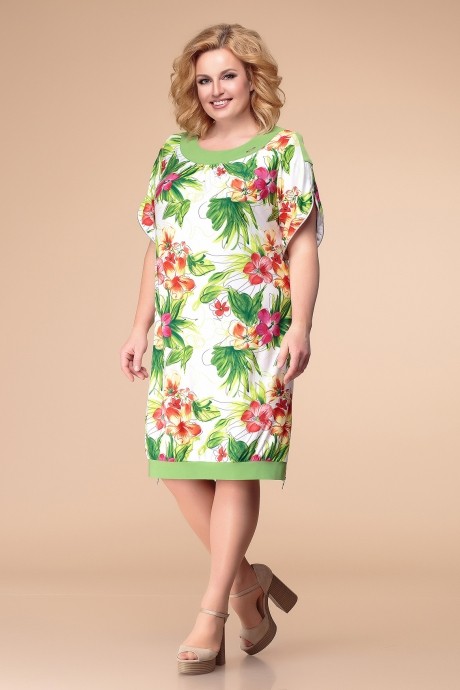 Платье Romanovich Style 1-1080 зелень размер 56-62 #1