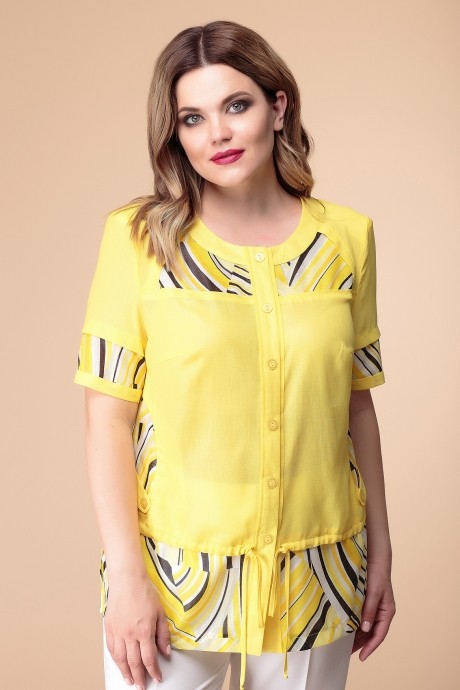Блузка Romanovich Style 8-1083 жёлтый размер 54-58 #1