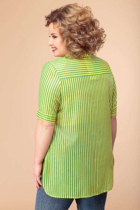 Блузка Romanovich Style 8-1505 жёлто-зелёный размер 54-64 #2