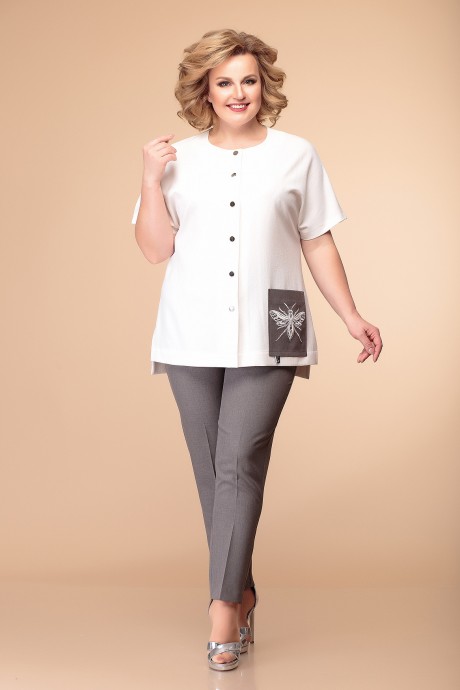 Костюм/комплект Romanovich Style 2-1978 молочный/графит размер 54-58 #1