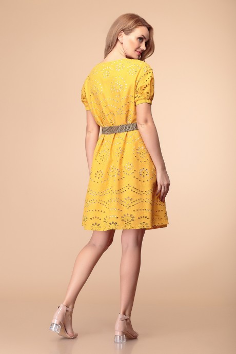 Платье Romanovich Style 1-1990 горчица размер 46-50 #3